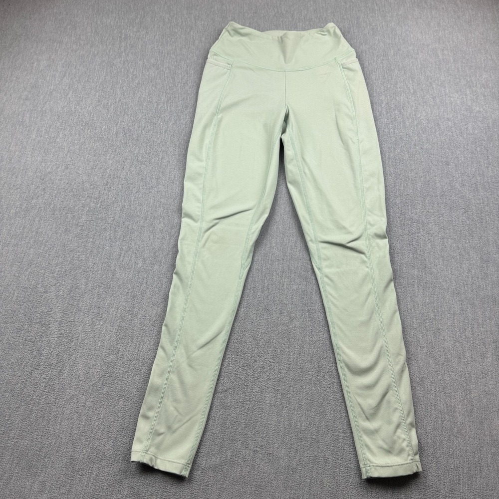 Gymshark Leggings Womens XS Green Recess 28" Workout Gym Yoga Active Training